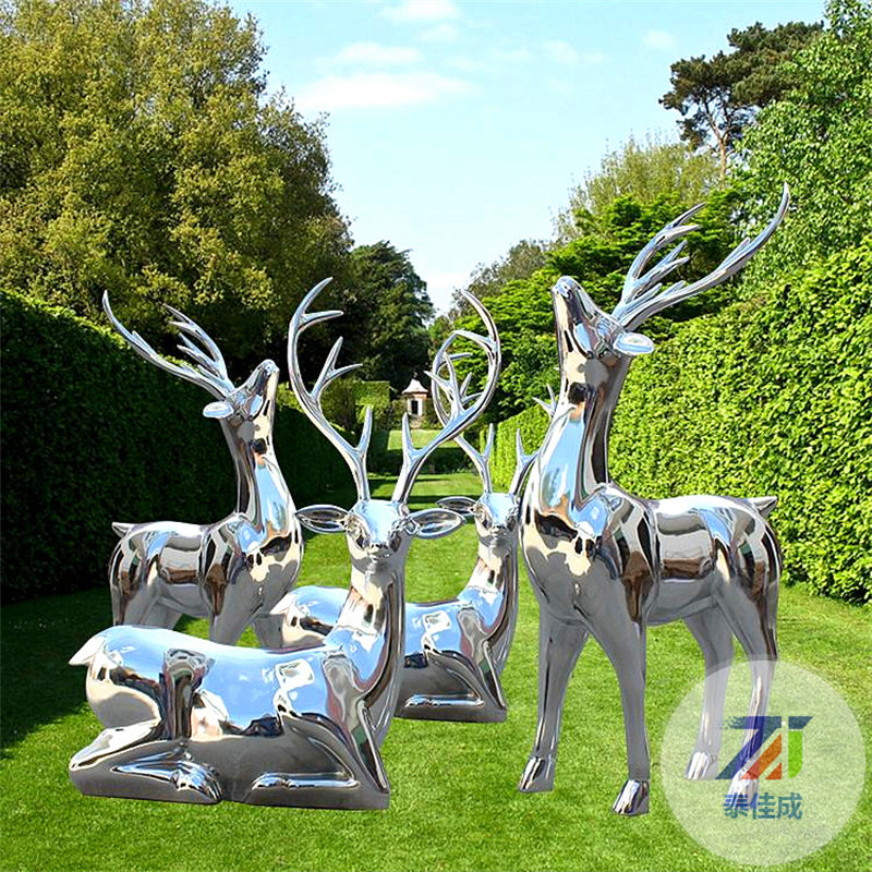 大型不銹鋼雕塑定制園林景觀(guān)鏡面不銹鋼水景廣場(chǎng)戶(hù)外抽象金屬擺件